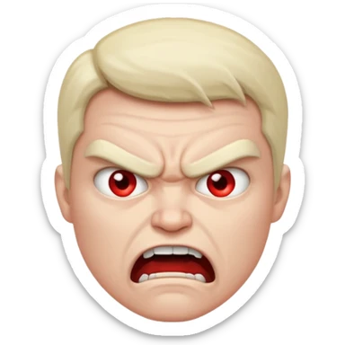 Animosity - strong hostility or ill feeling toward someone sticker