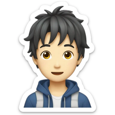 Tomoya（Japanese Boy） sticker