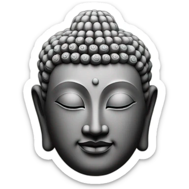 Buddha sticker