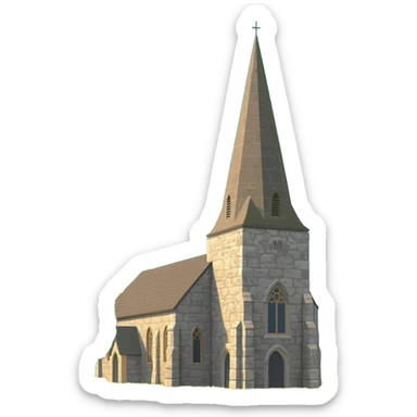 church sticker