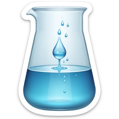 Testing water samples  no person  sticker