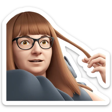 girl driving a car sticker