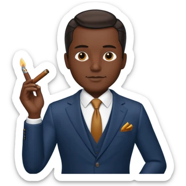 Mafia  Suit, slick hair, maybe cigar  Dark, classy, sharp Vibe: Power, respect, status sticker