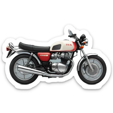 honda CB 450 sticker