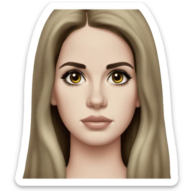sad Lana del Rey sticker