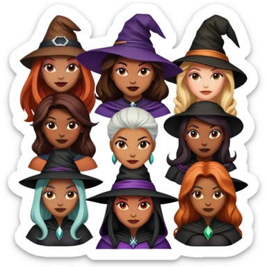 Marvel witches sticker