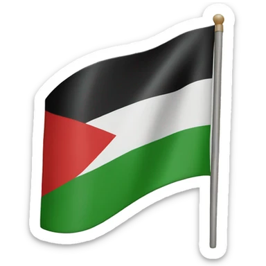Pan African flag sticker