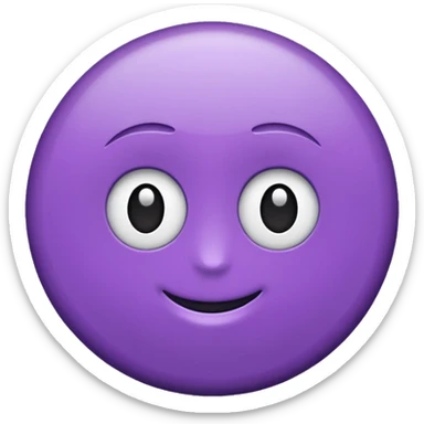 Rond violet normal sticker