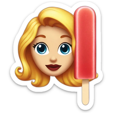 Jessica rabbit popsicle sticker