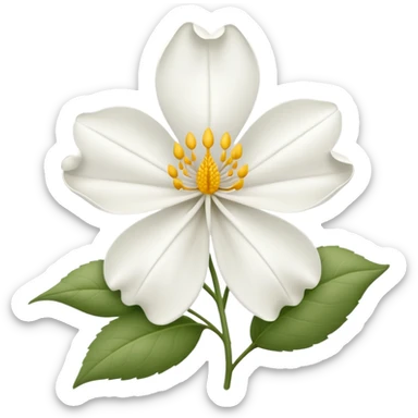 fleur de tiaret sticker