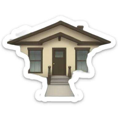 Bungalow sticker