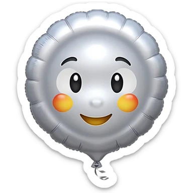 foil balloon sticker
