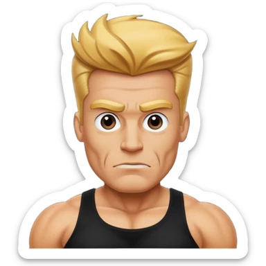 johhny bravo cartton network sticker