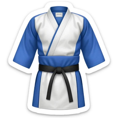 martial arts clothe sticker