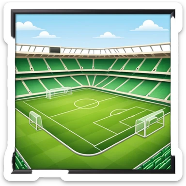 soccer stadium sticker