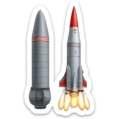 Missile sticker