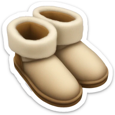 UGG slippers  sticker