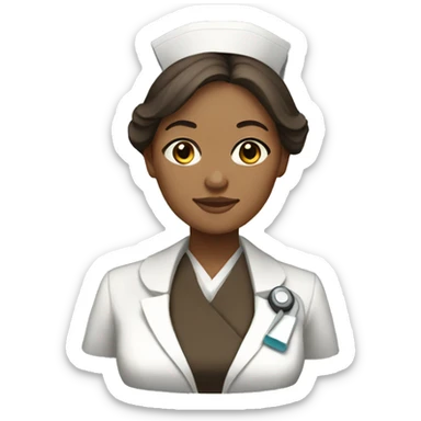 florence nightingale nurse sticker