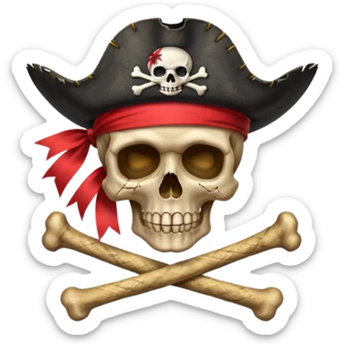 Fait moi ce drapeau a l'identique 🏴‍☠️ et rajoute sur la tête de mort un chapeau de paille avec un file rouge sticker