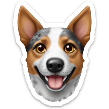 Australian cattle dog sticker
