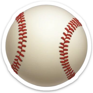 BALLE DE BASE BALL QUI RIT sticker
