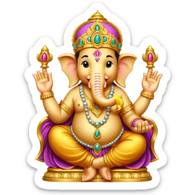 Lord Ganesh sticker