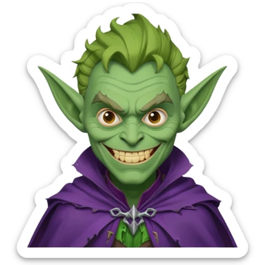 Green goblin Norman Osborne  sticker