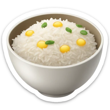 rice bowl sticker
