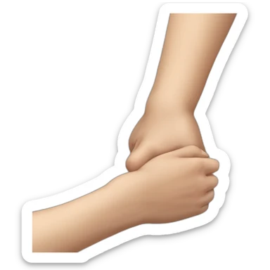 mujer cuerpo entero con brazo levantado fotorealista sticker