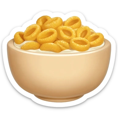 Breakfast cereal  sticker