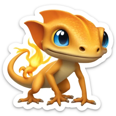 Charmander Pokémon sticker