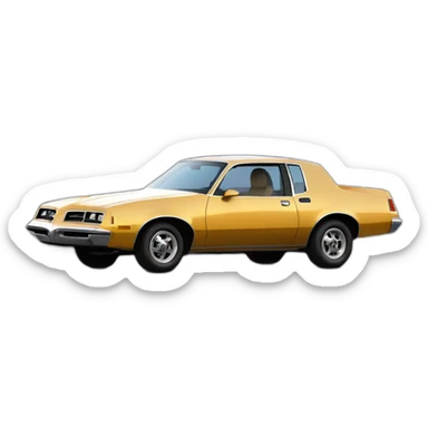 Pontiac lyra sticker