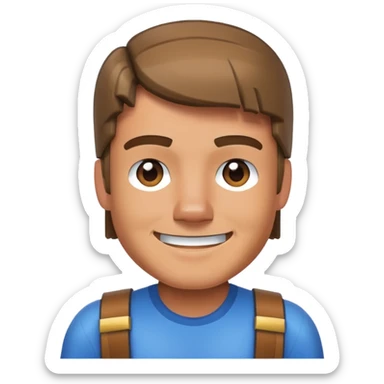 Steve Minecraft sticker