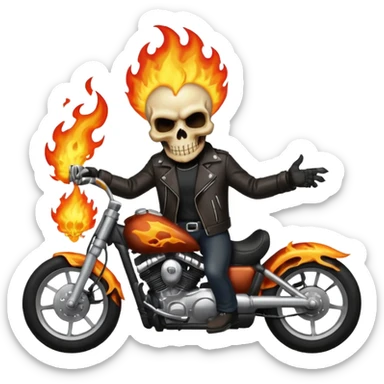 Gost rider sticker