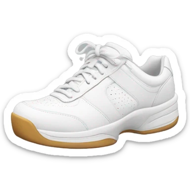chunky white tennis shoes sticker