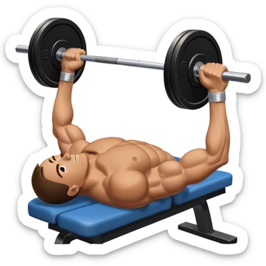close-grip flat-benchpress sticker