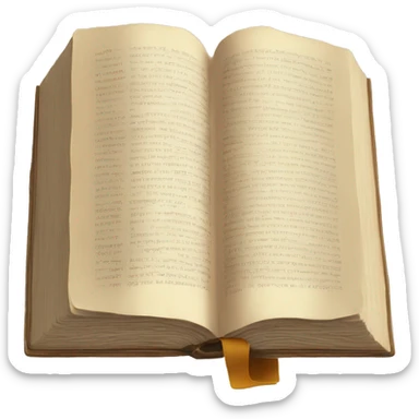 CREATE AN IMAGE OF A BIBLE BY SCROLLING THROUGH THE PAGES sticker