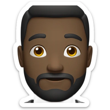 Homme en pose en t sticker