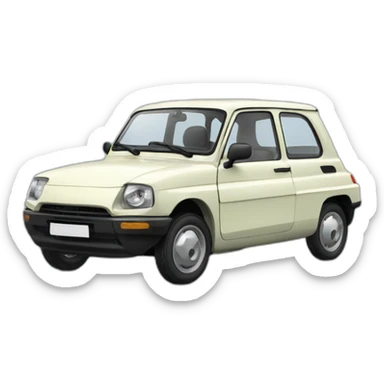 modern citroen ami 2023 sticker