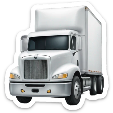 Semi truck with “PGS” letters on the side sticker