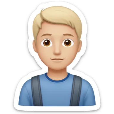 Seduto sul tetto di un palazzo sticker