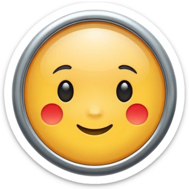 small mirror sticker