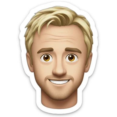 Tom felton sticker