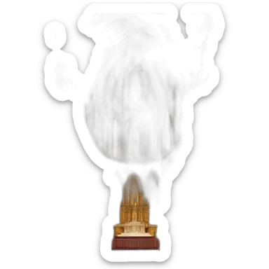 Basilique Saint Sernin Toulouse sticker