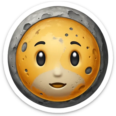 Planet in solar system Mercury  sticker