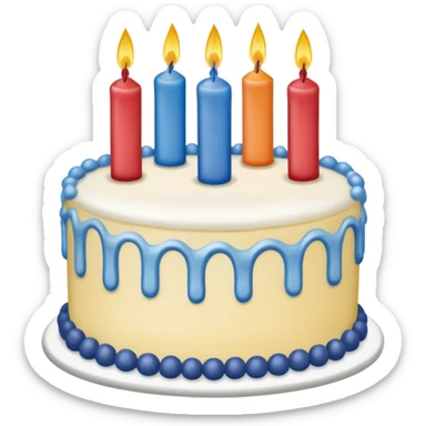 Happy birthday from Massachusetts sticker