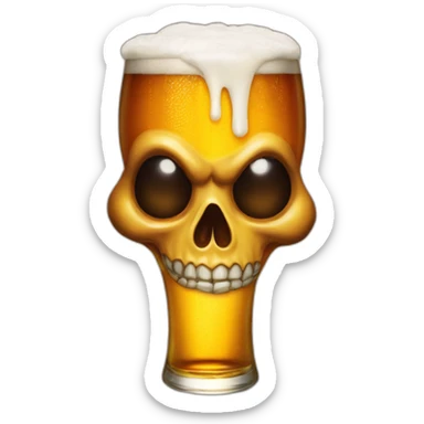 trou du diable biere sticker