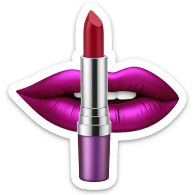 Multichrome Colorshifting liquid lipstick - Spolied Cosmetics, brand sticker