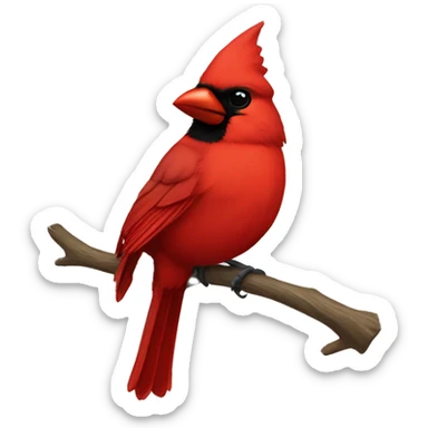Cardinal sticker