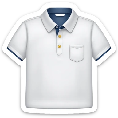 Shirt collar sticker